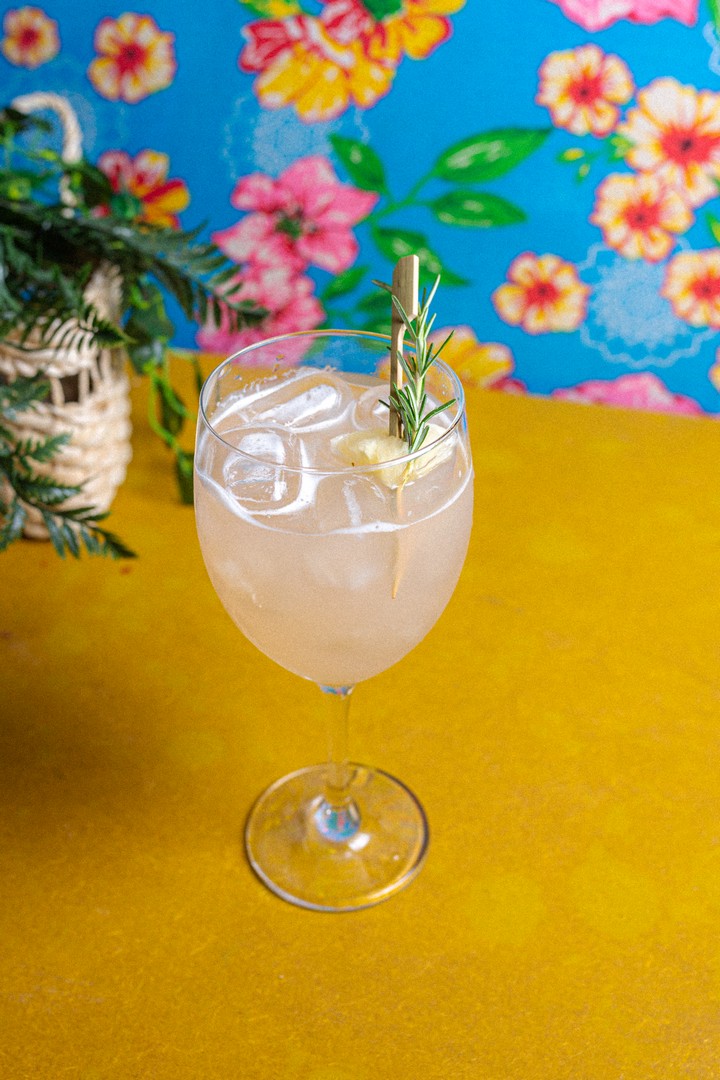 Gin tônica com especiarias