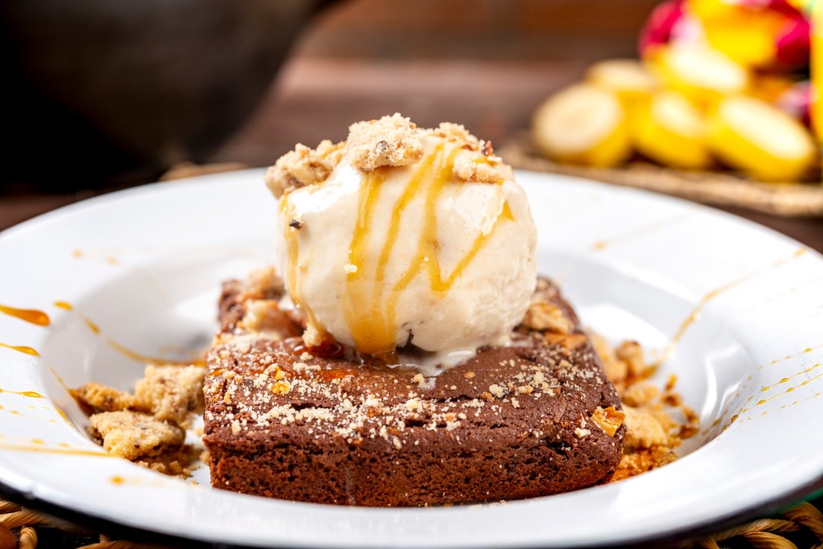 Brownie de castanha-de-caju