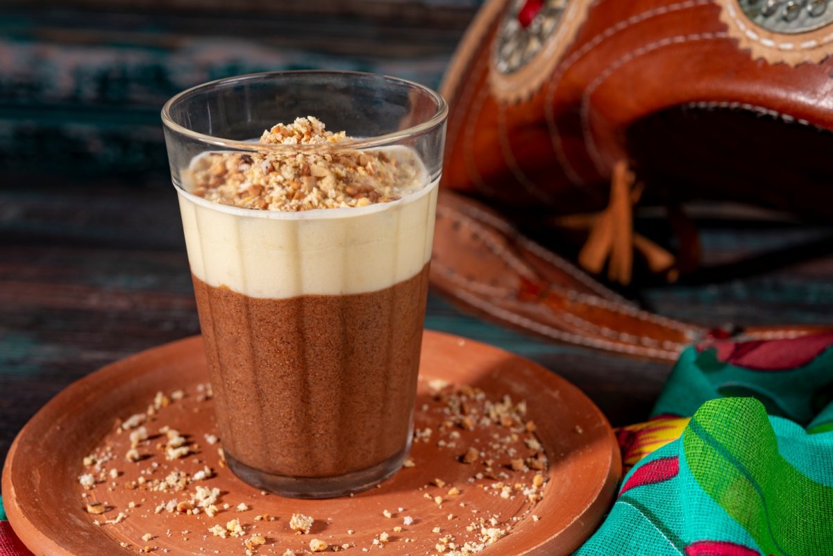 Mousse de chocolate com creme de cumaru